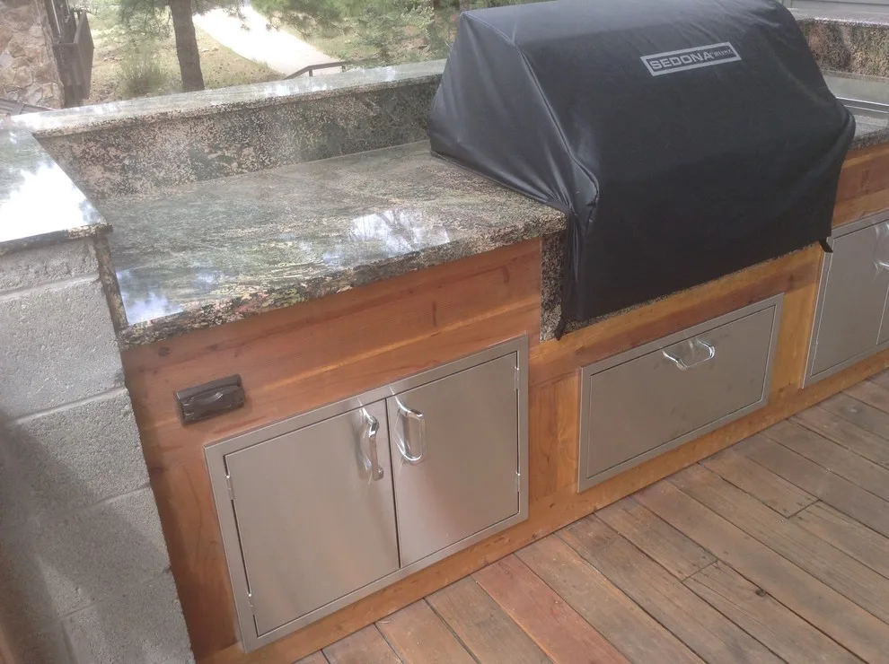 Alfresco Spaces - Grills / Fireplaces / Firepits / Patios by JKC Inc General Contractor - Photo 18
