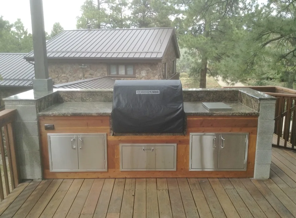 Alfresco Spaces - Grills / Fireplaces / Firepits / Patios by JKC Inc General Contractor - Photo 6