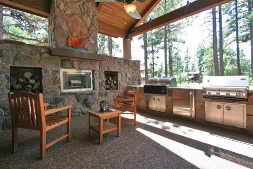 Alfresco Spaces - Grills / Fireplaces / Firepits / Patios by JKC Inc General Contractor - Photo 11