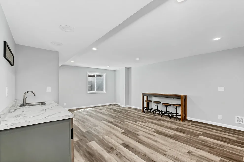 Completed Basement and New Bamboo Flooring by Modern Atmospheres - Photo 5