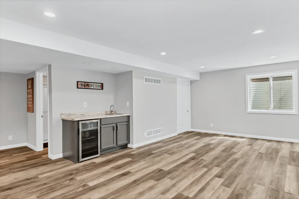 Completed Basement and New Bamboo Flooring by Modern Atmospheres - Photo 12