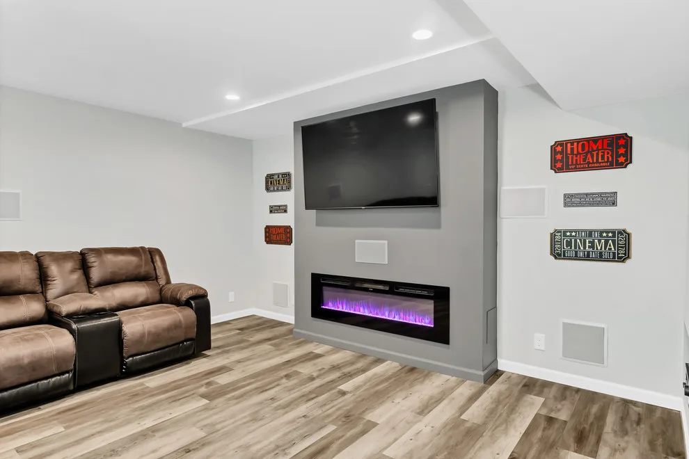 Completed Basement and New Bamboo Flooring by Modern Atmospheres - Photo 7