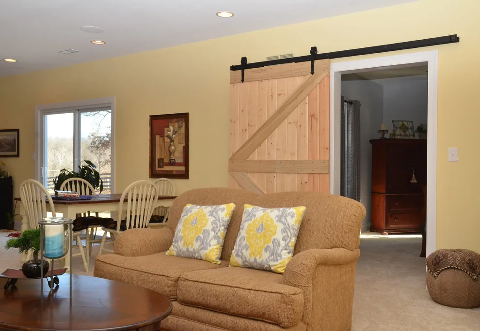Completed Lower Level Living Space by Wiedemann Contracting - Photo 3