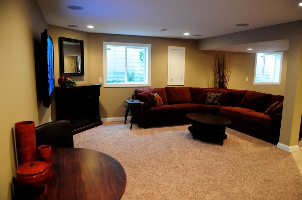 Completed Basement in Fieldstone Estates, Peoria, IL by Cooper Construction And Restoration, Inc. - Photo 5