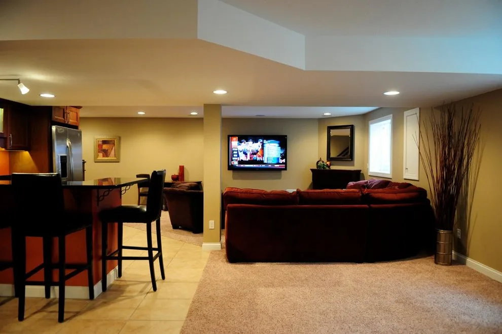 Completed Basement in Fieldstone Estates, Peoria, IL by Cooper Construction And Restoration, Inc. - Photo 11
