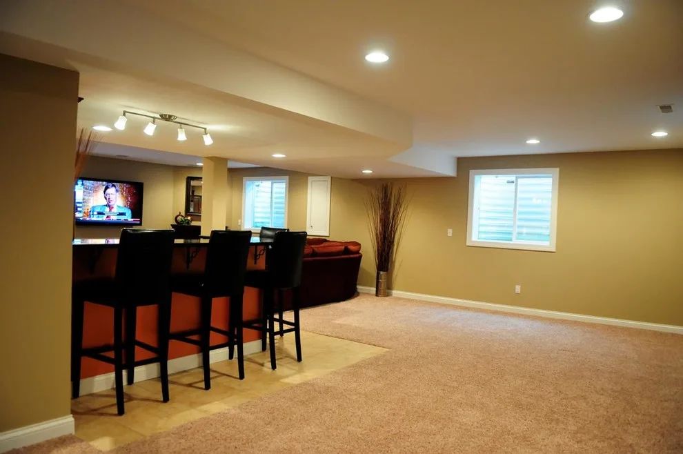 Completed Basement in Fieldstone Estates, Peoria, IL by Cooper Construction And Restoration, Inc. - Photo 9