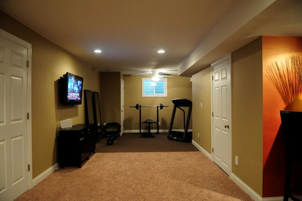 Completed Basement in Fieldstone Estates, Peoria, IL by Cooper Construction And Restoration, Inc. - Photo 14