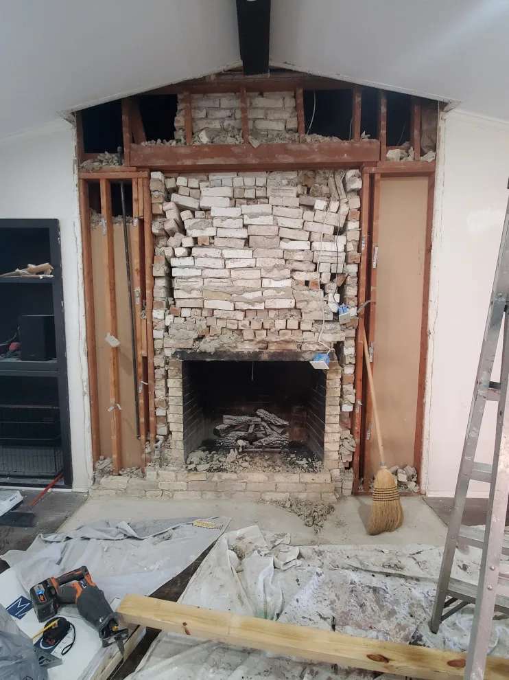 Mosaic Fireplace Enclosure by Mr. Home Remodel LLC - Photo 3