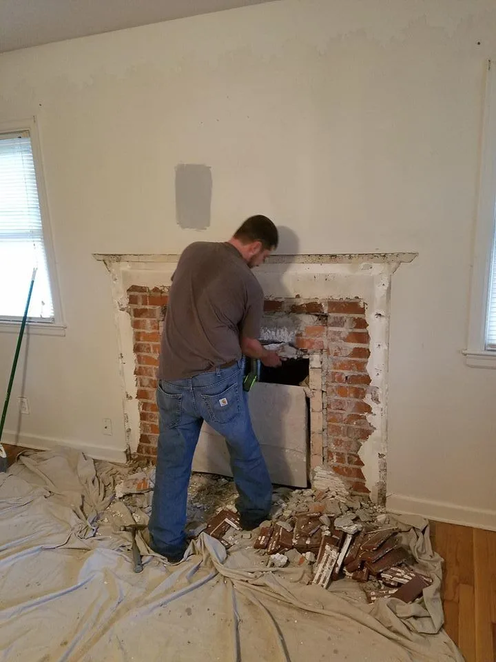 Chimney Hearth by S & T Remodeling - Photo 2