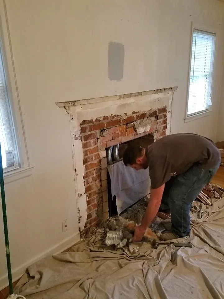 Chimney Hearth by S & T Remodeling - Photo 4