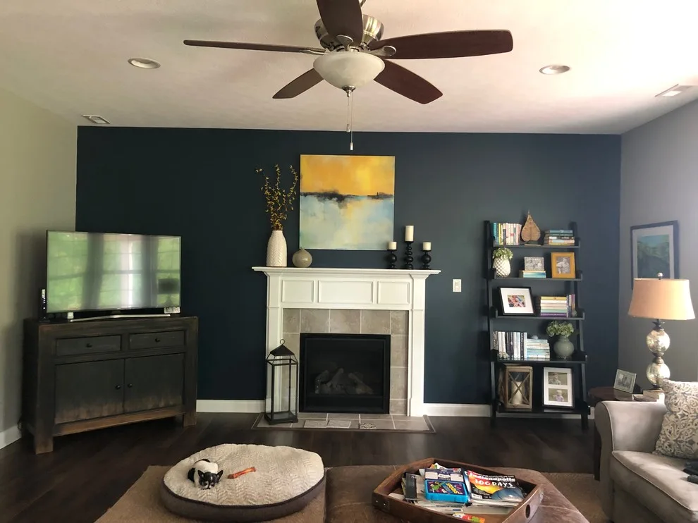 Fireplace Wall Makeover: Before and After Images by DMR Construction - Photo 10