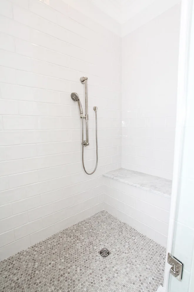 Bright White Main Bathroom by Owners Choice Construction - Photo 6