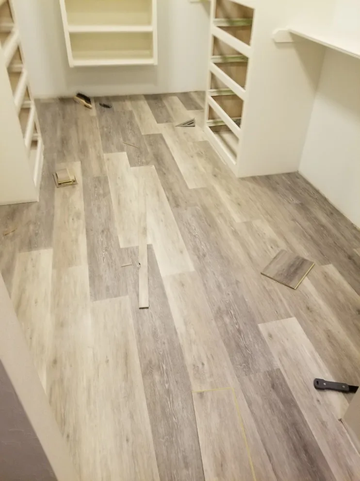Flooring and closet renovation by Spot On Remodeling Corporation - Photo 7