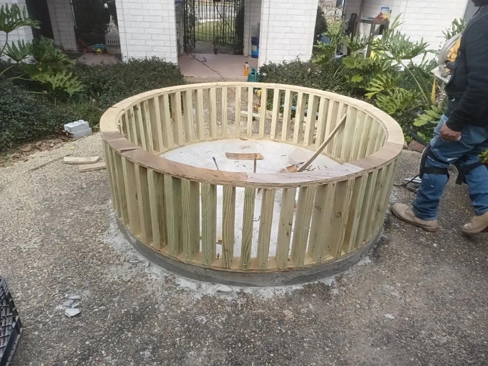 Fountain constructed from the ground up by Godwin Construction LLC - Photo 4