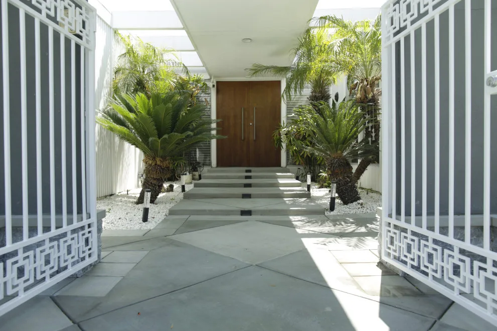 Ladera Heights Hardscape Renovation for Front and Back Yards by Katz Design & Builders Inc. - Photo 8