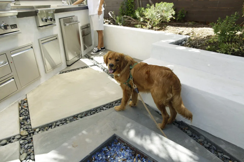 Ladera Heights Hardscape Renovation for Front and Back Yards by Katz Design & Builders Inc. - Photo 9