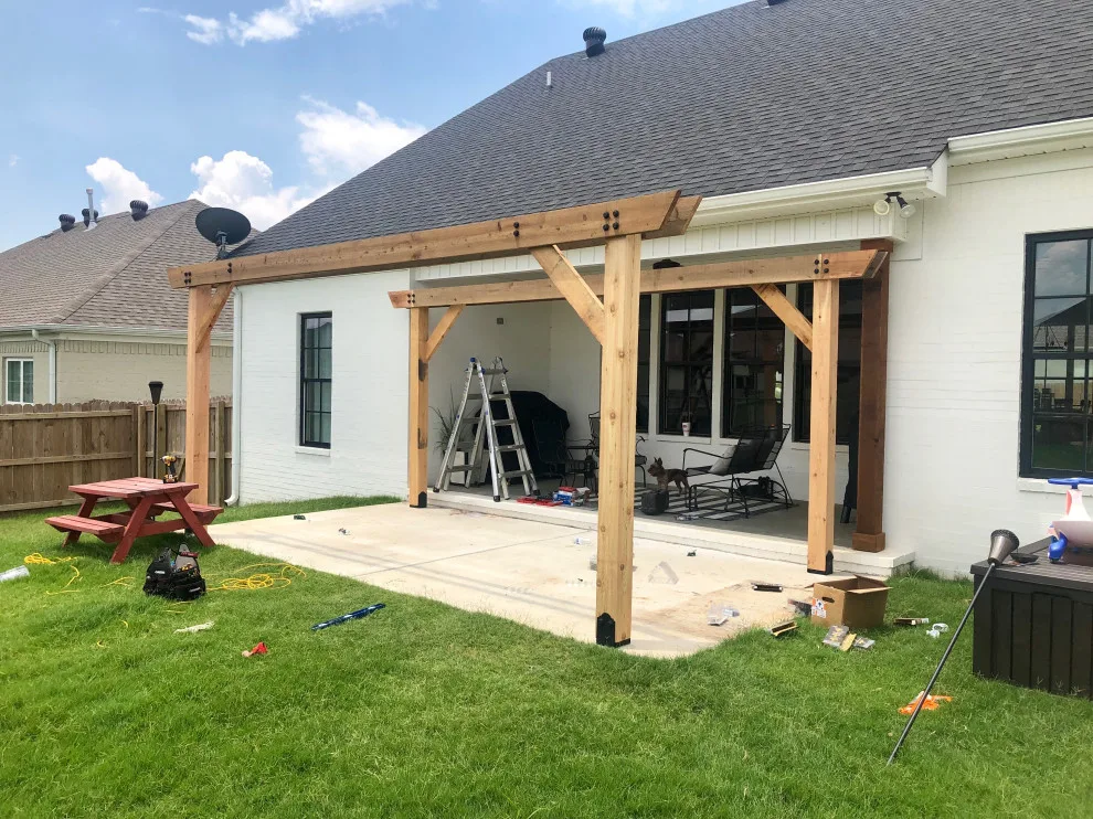 Cedar Pergola for Barn Owls by Bradford Fencing LLC - Photo 4