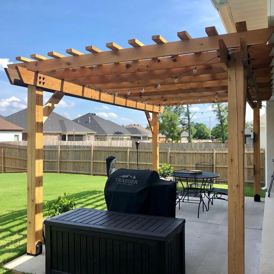 Cedar Pergola for Barn Owls by Bradford Fencing LLC - Photo 5
