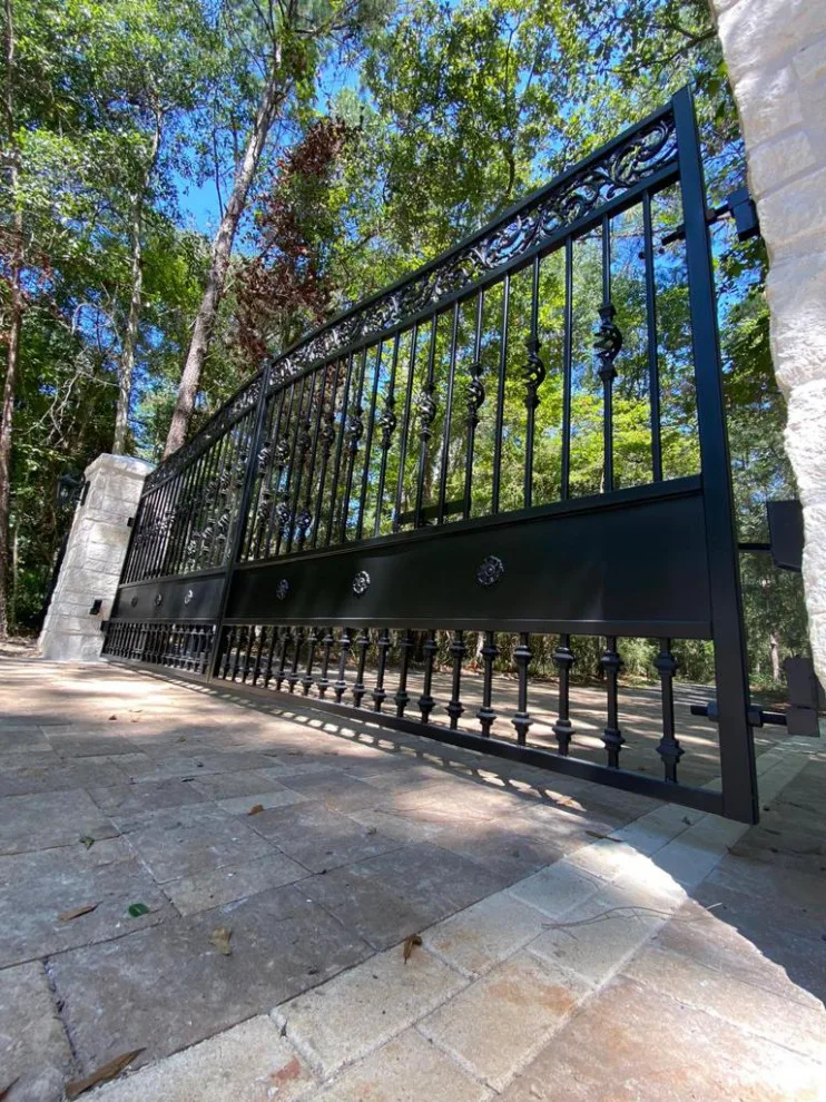 Bespoke Ornamental Wrought Iron Estate Gate by My Garage And Gates - Photo 8