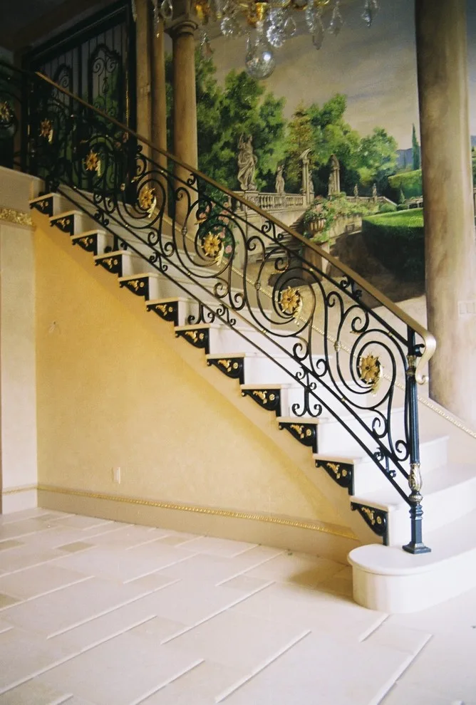 Personalized Stair Railing by Bill's Custom Metal Fabrications Inc. - Photo 9