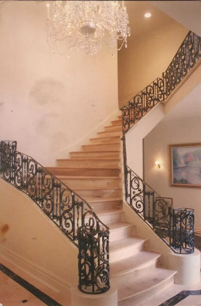 Personalized Stair Railing by Bill's Custom Metal Fabrications Inc. - Photo 11