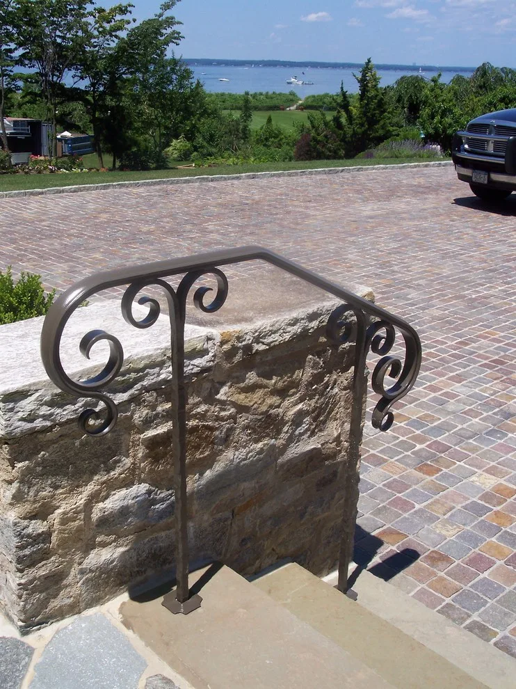 Personalized Stair Railing by Bill's Custom Metal Fabrications Inc. - Photo 6