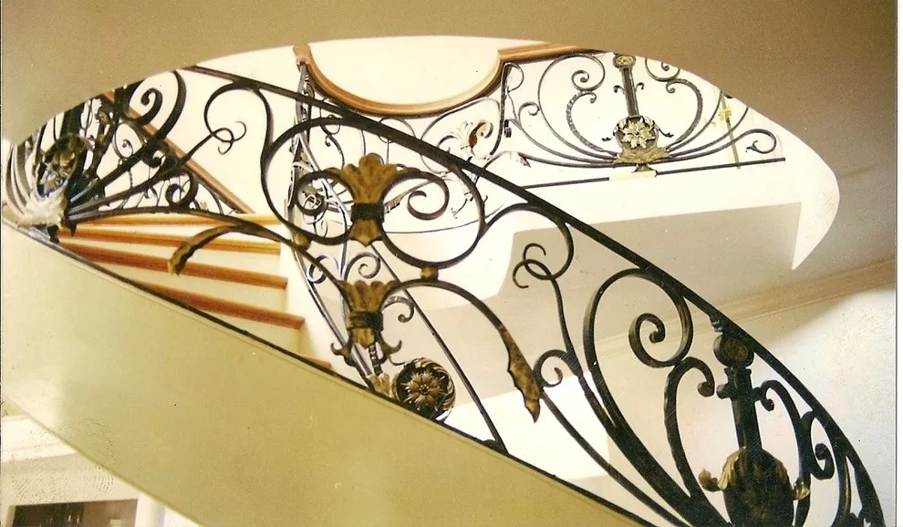 Personalized Stair Railing by Bill's Custom Metal Fabrications Inc. - Photo 8