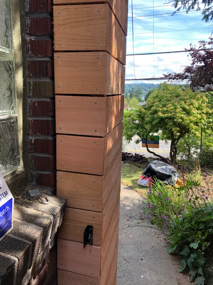 Minimal Spacing Clear Cedar Horizontal Fence by Cool Cat Fence - Photo 3