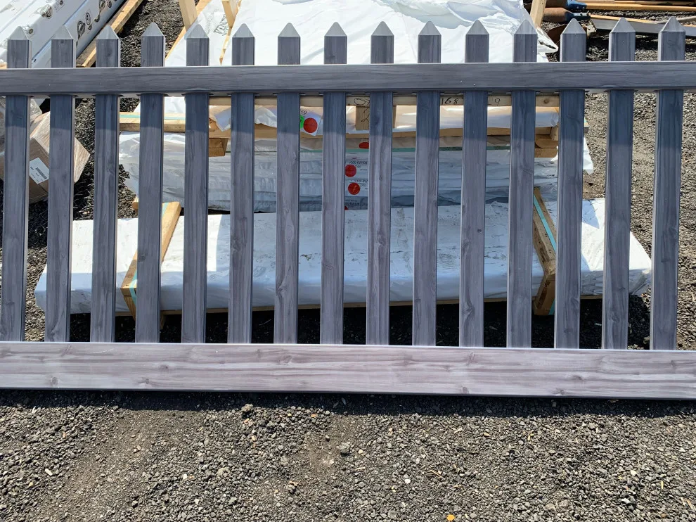 4-Foot Modern Straight-Top Picket Fence by All American Fence Company - Photo 2