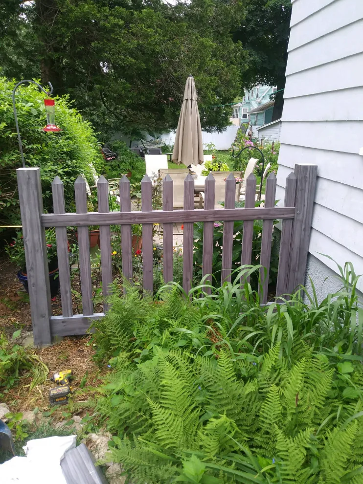 4-Foot Modern Straight-Top Picket Fence by All American Fence Company - Photo 3