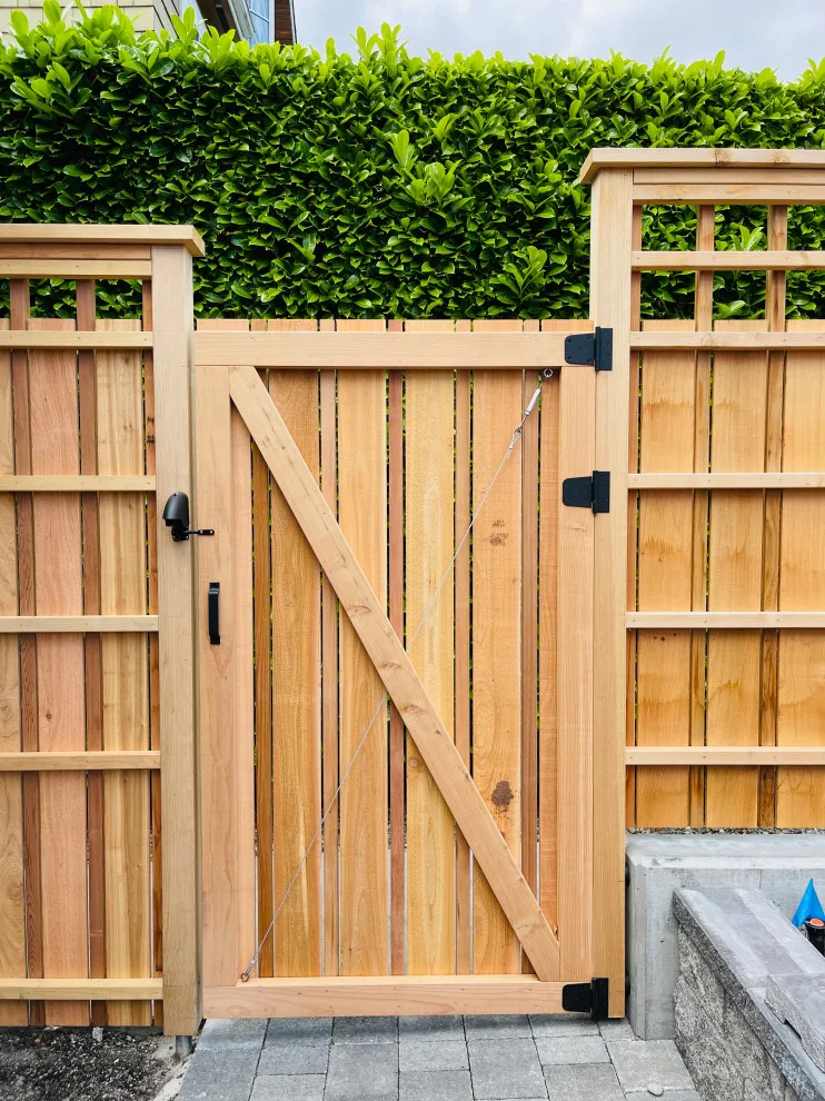 Tailored Clear Cedar Fencing by Cool Cat Fence - Photo 2