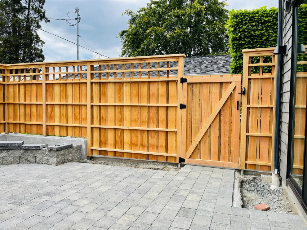 Tailored Clear Cedar Fencing by Cool Cat Fence - Photo 7