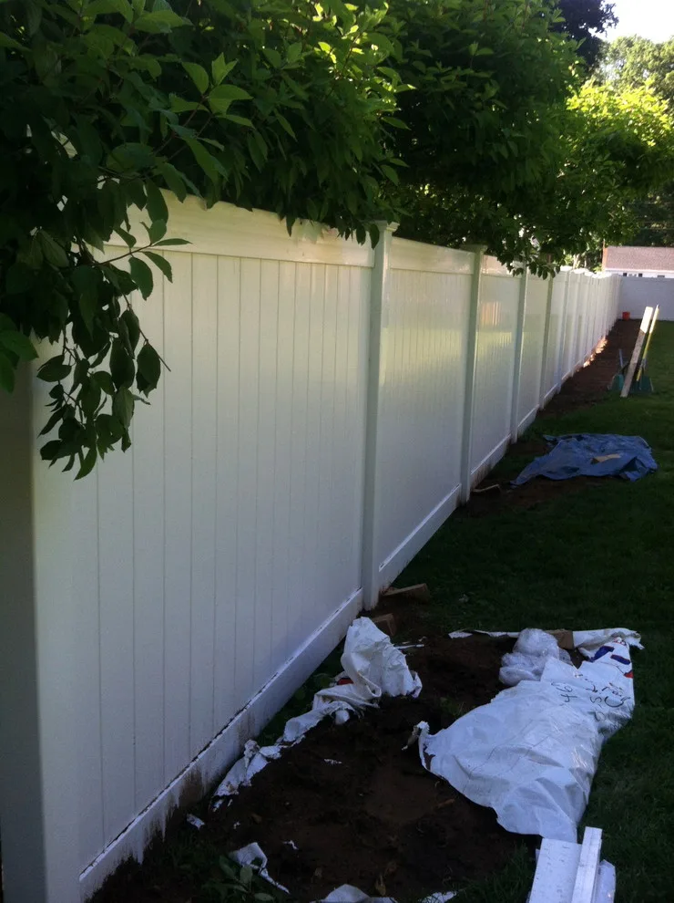 Manchester 6-Foot PVC Solid Privacy 6/13 by Hartford Fence Company - Photo 9