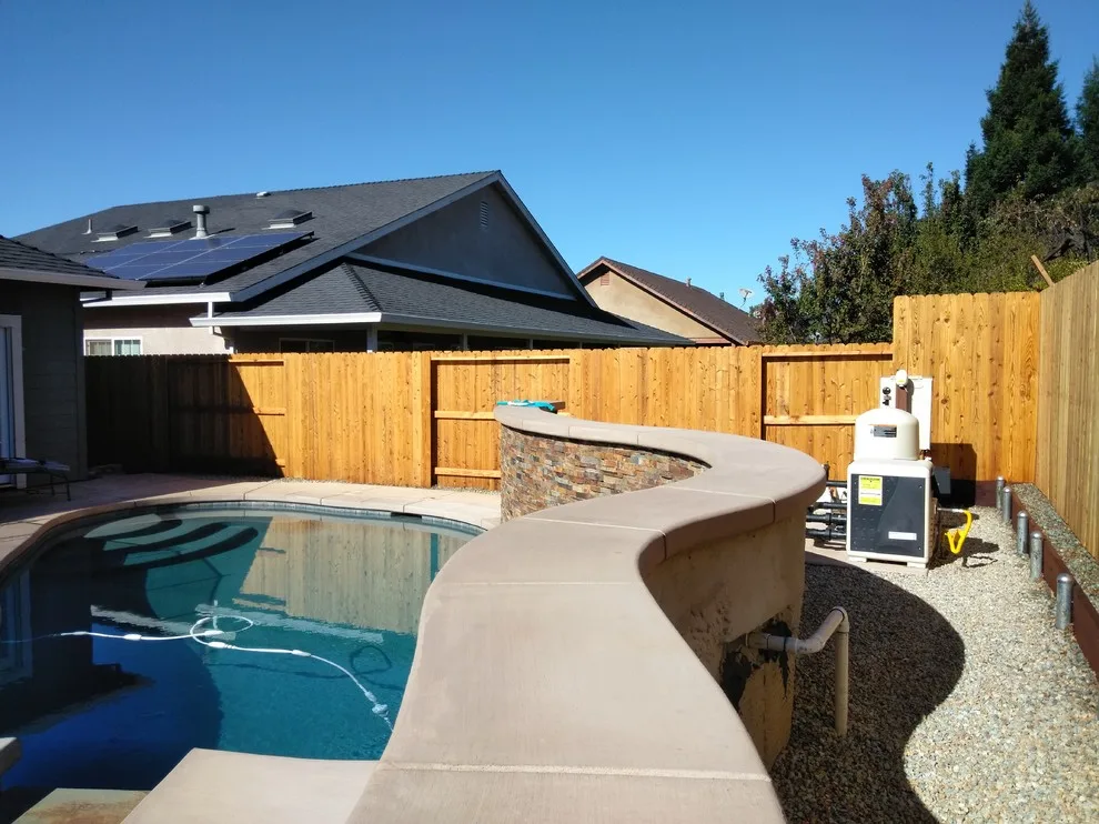 Three Rail Dog-Eared Neighbor-Friendly Barrier by Cox Fencing - Photo 7