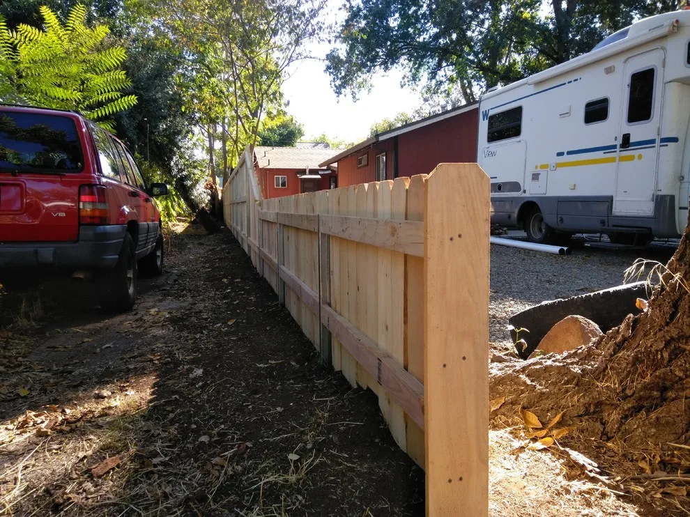 Tri-Rail Dog-Eared with Postmaster Metal Supports by Cox Fencing - Photo 5
