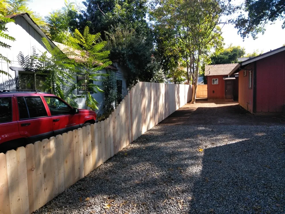 Tri-Rail Dog-Eared with Postmaster Metal Supports by Cox Fencing - Photo 12