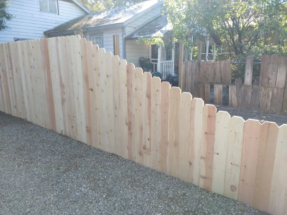 Tri-Rail Dog-Eared with Postmaster Metal Supports by Cox Fencing - Photo 17