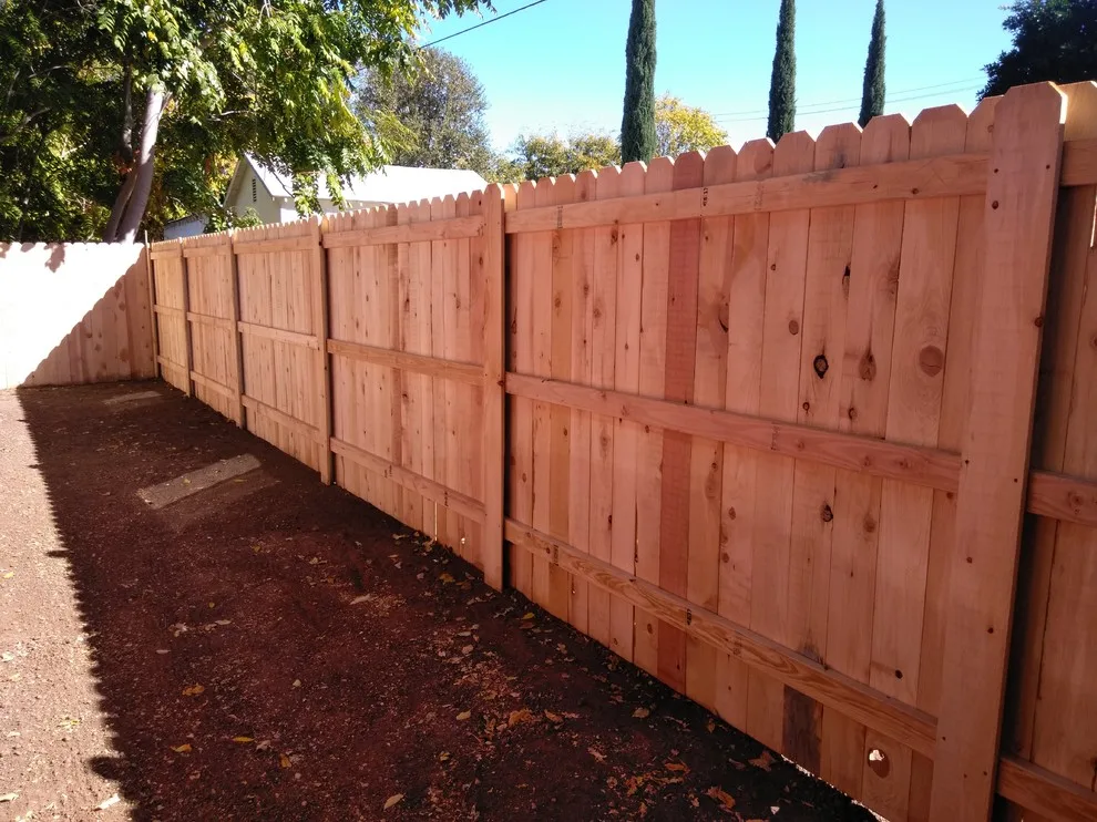 Tri-Rail Dog-Eared with Postmaster Metal Supports by Cox Fencing - Photo 7