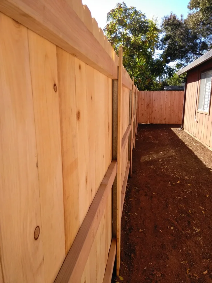 Tri-Rail Dog-Eared with Postmaster Metal Supports by Cox Fencing - Photo 6