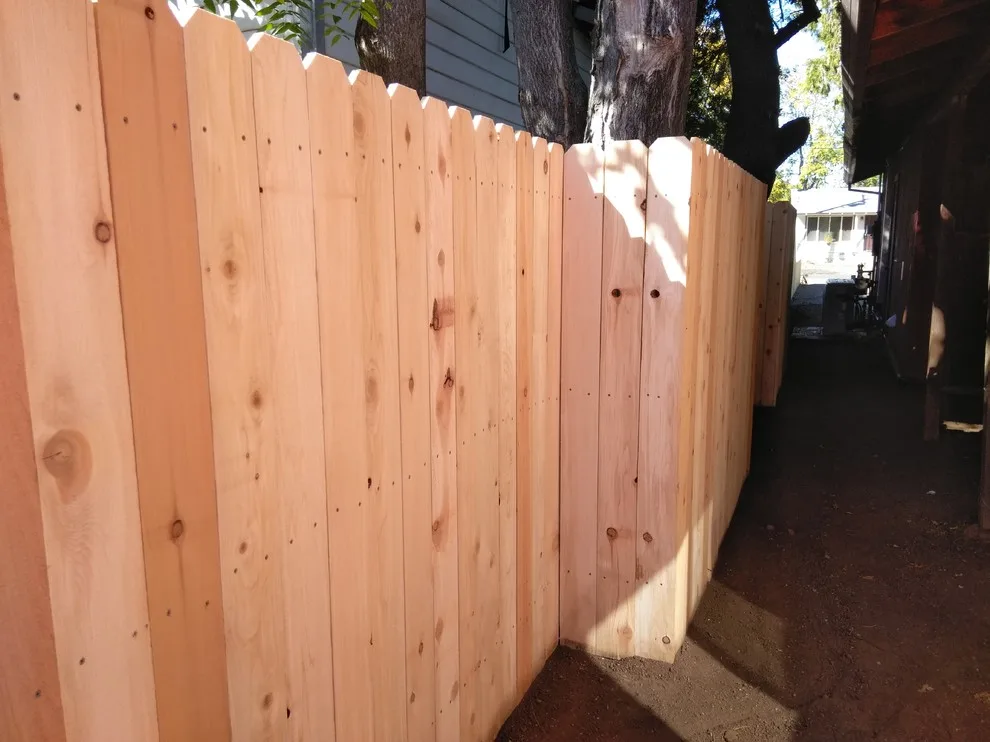 Tri-Rail Dog-Eared with Postmaster Metal Supports by Cox Fencing - Photo 3