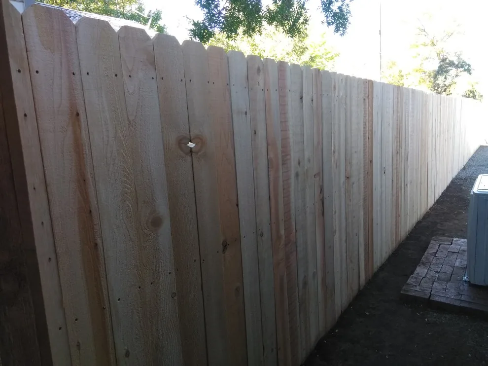 Tri-Rail Dog-Eared with Postmaster Metal Supports by Cox Fencing - Photo 11