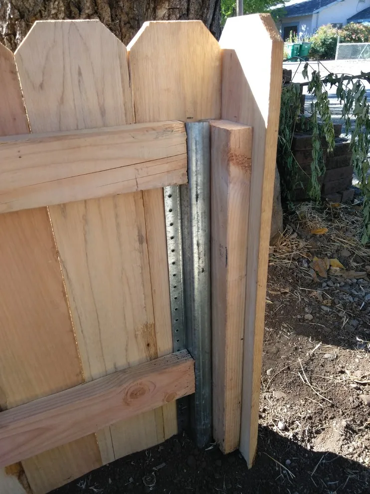 Tri-Rail Dog-Eared with Postmaster Metal Supports by Cox Fencing - Photo 14