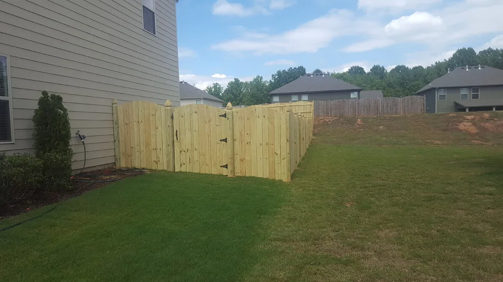 Curved Seclusion by Peachtree Fence & Gates - Photo 2