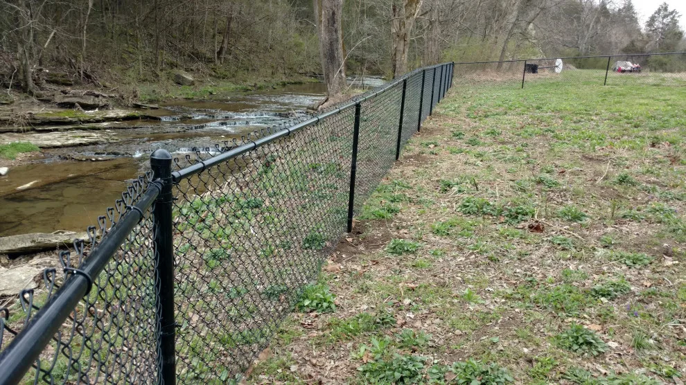 Vinyl-Coated Black Chain Link Fence by A-1 Fence & Deck Company - Photo 10