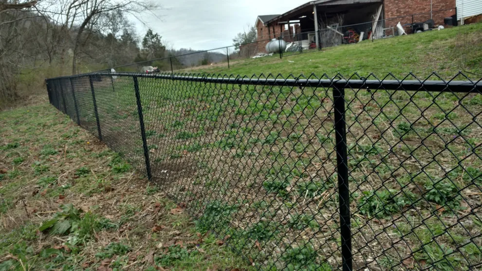Vinyl-Coated Black Chain Link Fence by A-1 Fence & Deck Company - Photo 3
