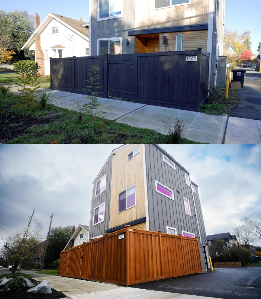 Cedar Fence with Board-on-Board Design by Cool Cat Fence - Photo 2
