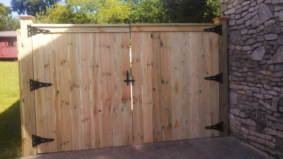 Raised Posts Fence with Cap and Trim by A-1 Fence & Deck Company - Photo 15