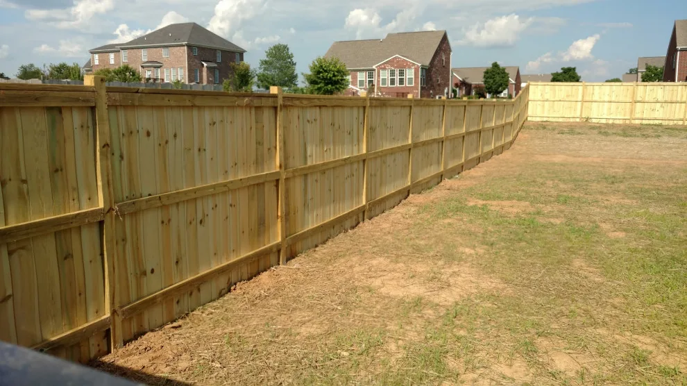 Raised Posts Fence with Cap and Trim by A-1 Fence & Deck Company - Photo 2