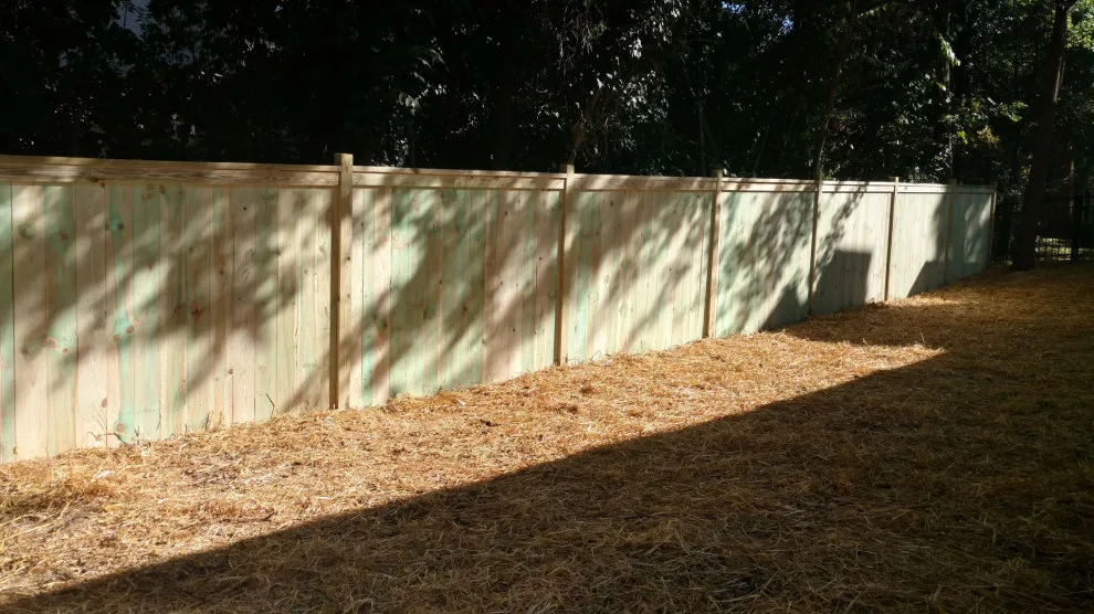 Raised Posts Fence with Cap and Trim by A-1 Fence & Deck Company - Photo 18