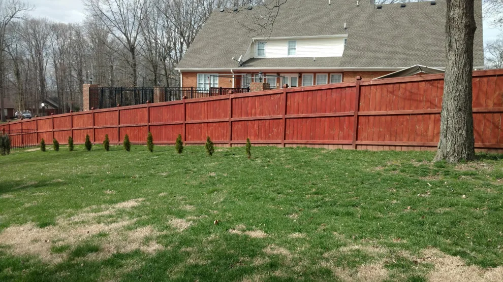 Raised Posts Fence with Cap and Trim by A-1 Fence & Deck Company - Photo 20